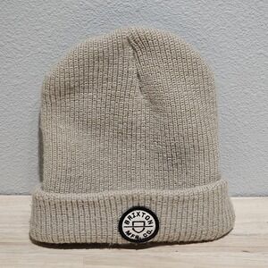 Brixton MFG. CO Beanie, Tan Color, One Size